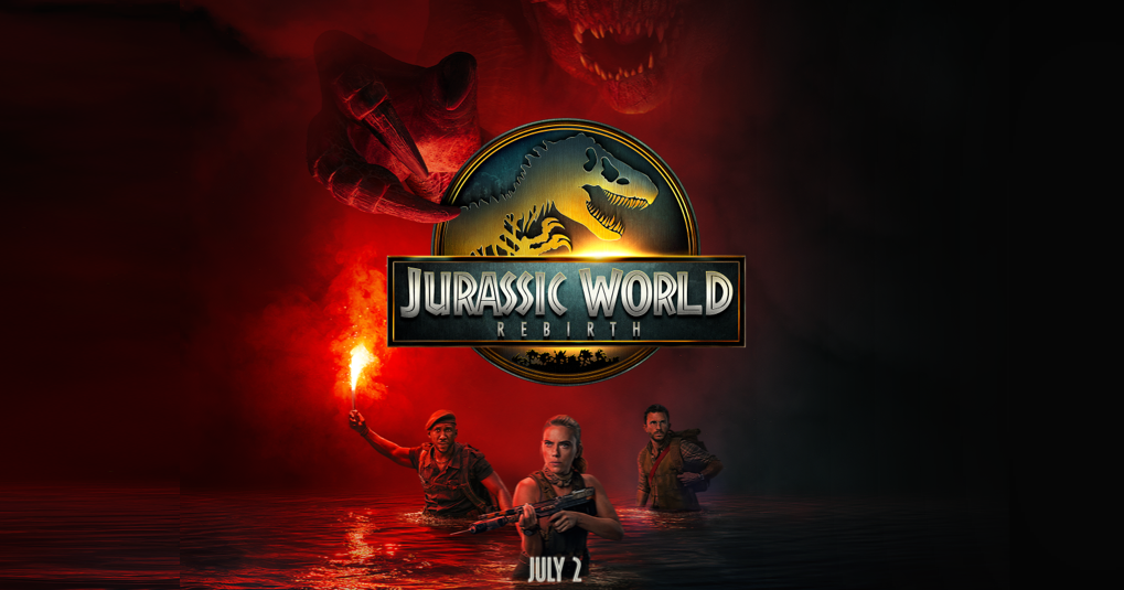 Poster Film Jurassic World Rebirth.