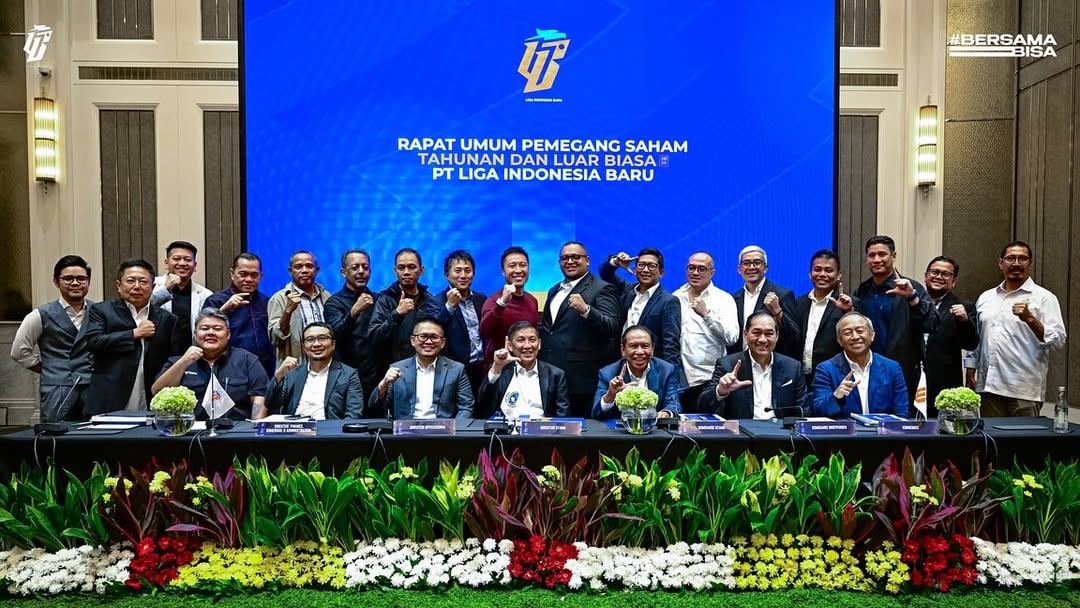 Rapat umum pemegang saham tahunan dan luar biasa PT LIB. Super League resmi digelar 8 Agustus 2025.