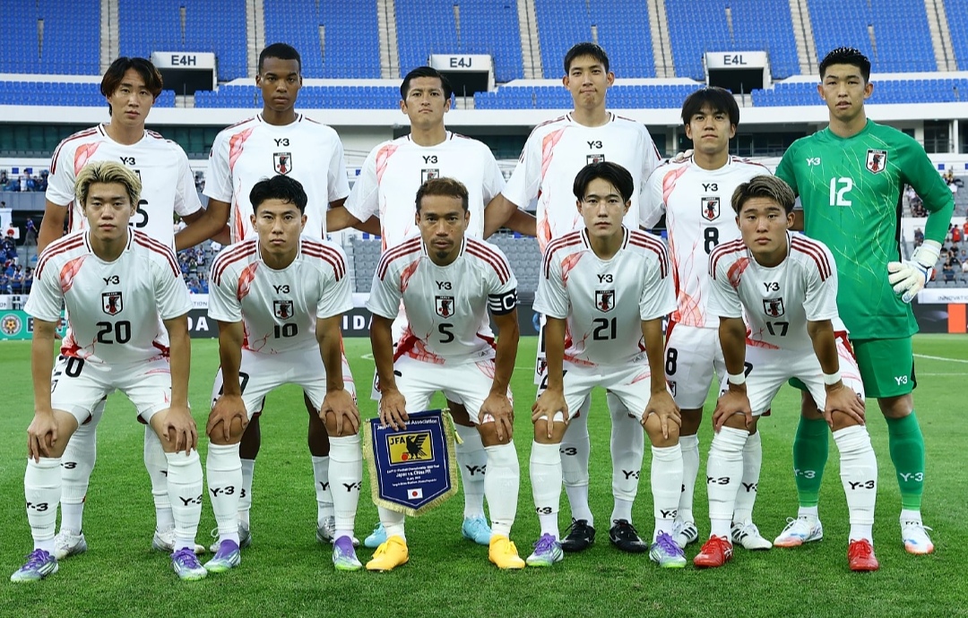 Skuad timnas Jepang di EAFF E1 2025.