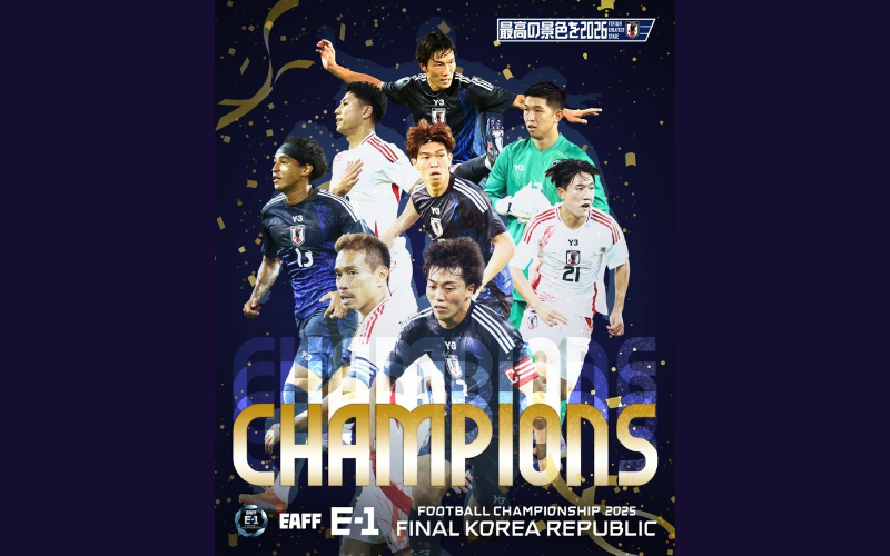 Jepang juarai EAFF E1 edisi 2025.