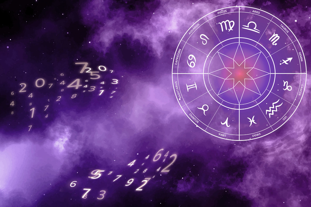 Ilustrasi zodiak Cancer.