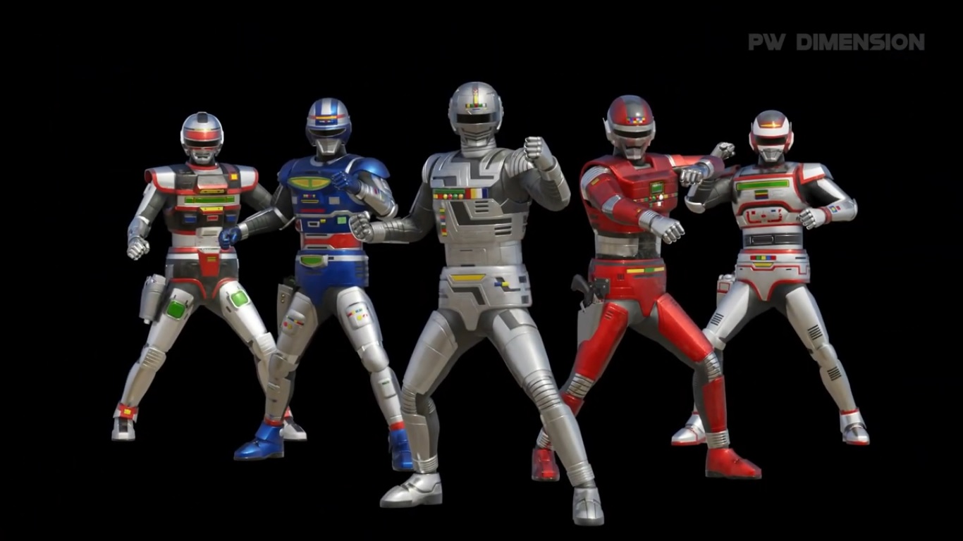 METAL HEROES: Gavan, Sharivan, Shaider, Jasupion, dan Spielvan merupakan metal heroes dari serial Tokusatsu Jepang besutan Toei.