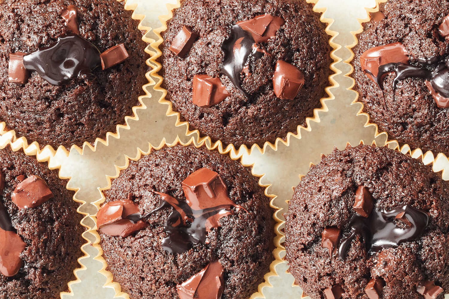 Ilustrasi muffin cokelat olympic.