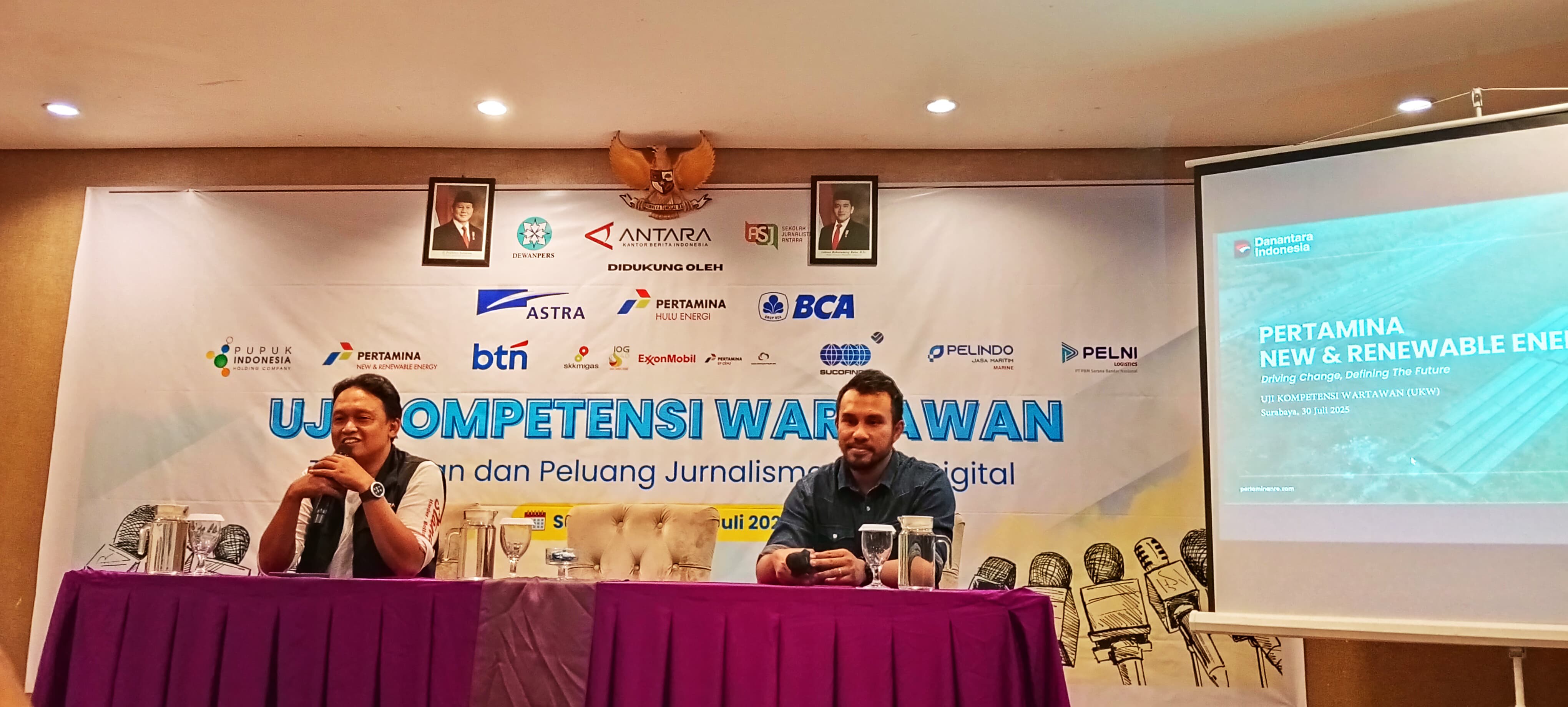 ENERGI BARU TERBARUKAN: Pertamina sebut emisi karbon bisa dikomersilkan. Hal ini disampaikan Analis Government Relation Corporate Communication & Stakeholder Management Pertamina Arif Mulizar