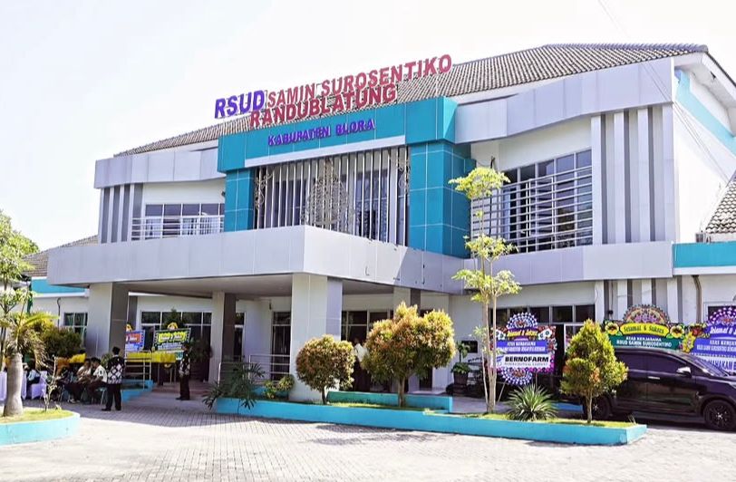 KESEHATAN: Pelayanan kesehatan di RSUD Samin Surosentiko telah berjalan sejak diresmikan pada Maret lalu. Lalu, per awal Juli lalu juga sudah bisa melayani pasien BPJS Kesehatan.