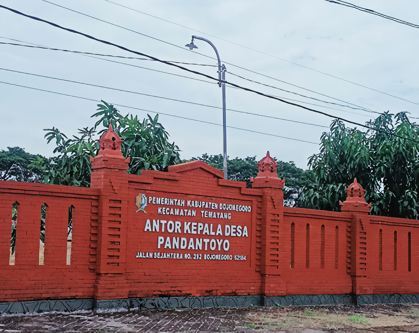 Kantor Kepala Desa Pandantoyo Temayang. (Dok. Radar Bojonegoro)