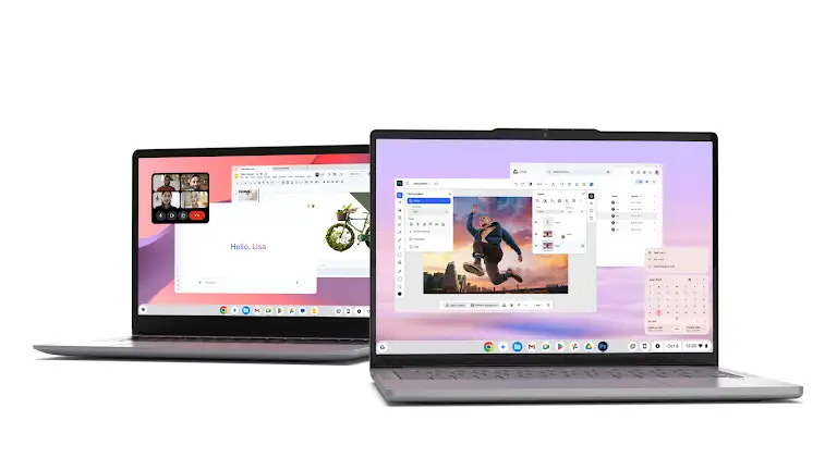 Tampilan standar sebuah Chromebook (Dok. Google)