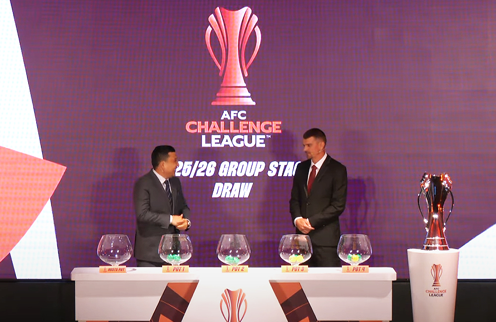 Drawing grup AFC Challenge League&trade; 2025/26.