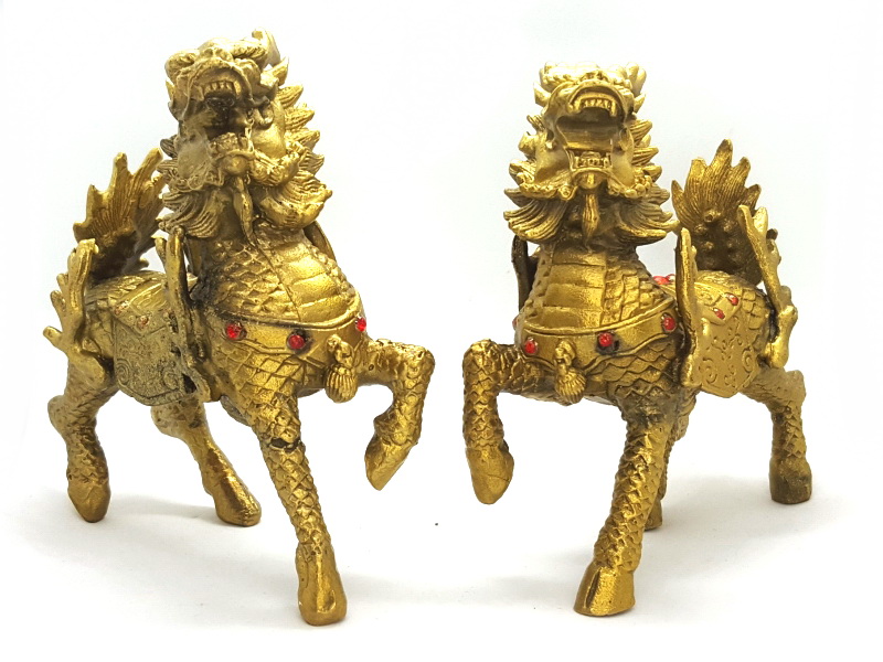 Ilustrasi The Mighty Qi Lin Guardians.