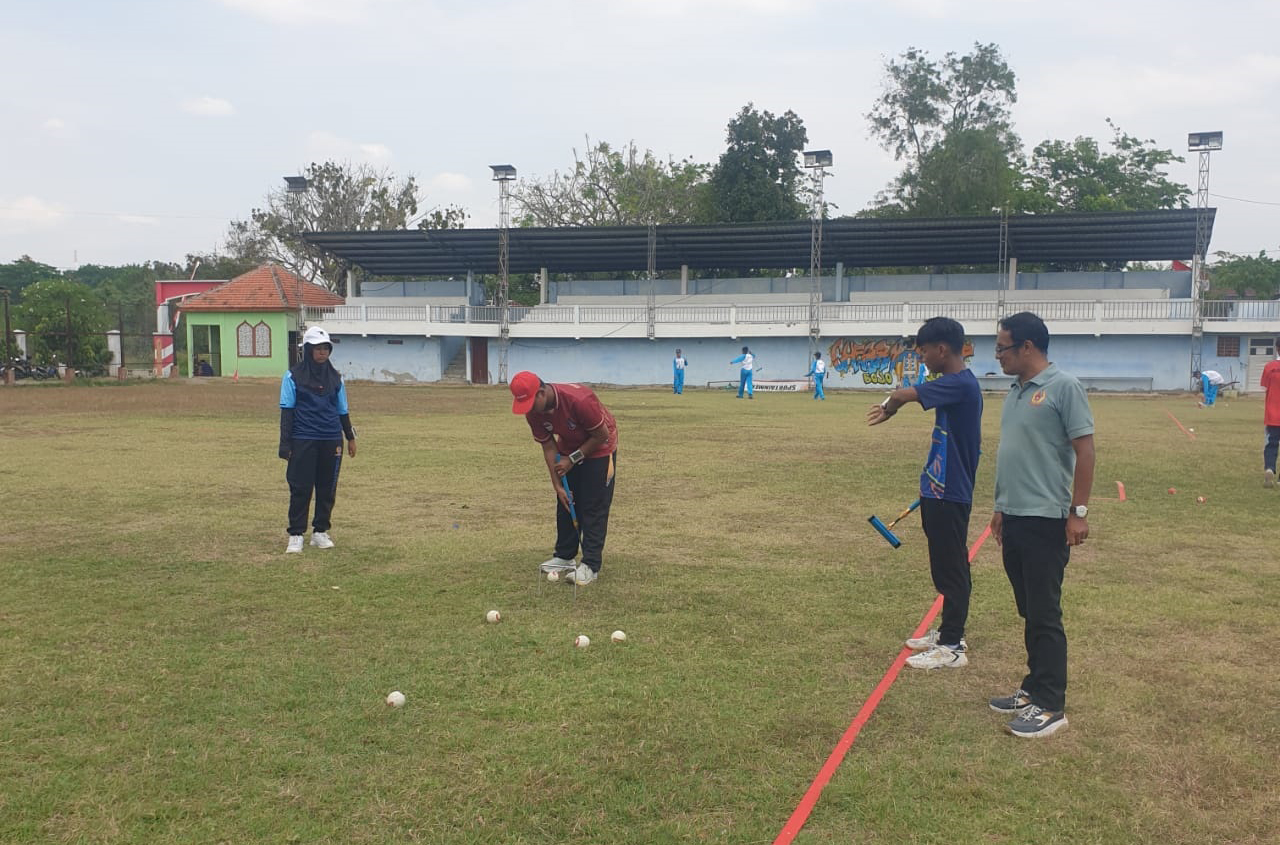 CARI ATLET DARI BAWAH: Proses tahapan kejurcam untuk mematangkan atlet tiap kecamatan, untuk bisa bersaing di level porkab.