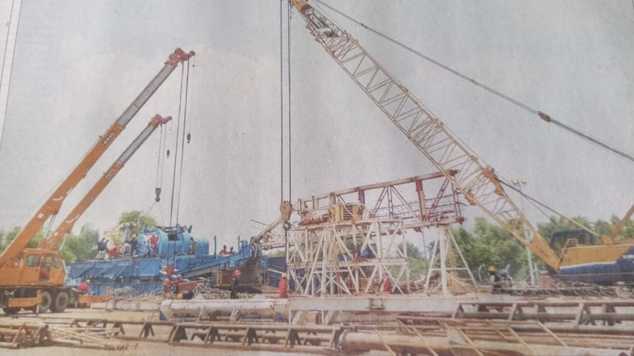 MIGAS: Dokumentasi Radar Bojonegoro aktivitas JOB P-PEJ tentang proses eksplorasi minyak dan gas di Lapangan Sukowati 2005 silam.