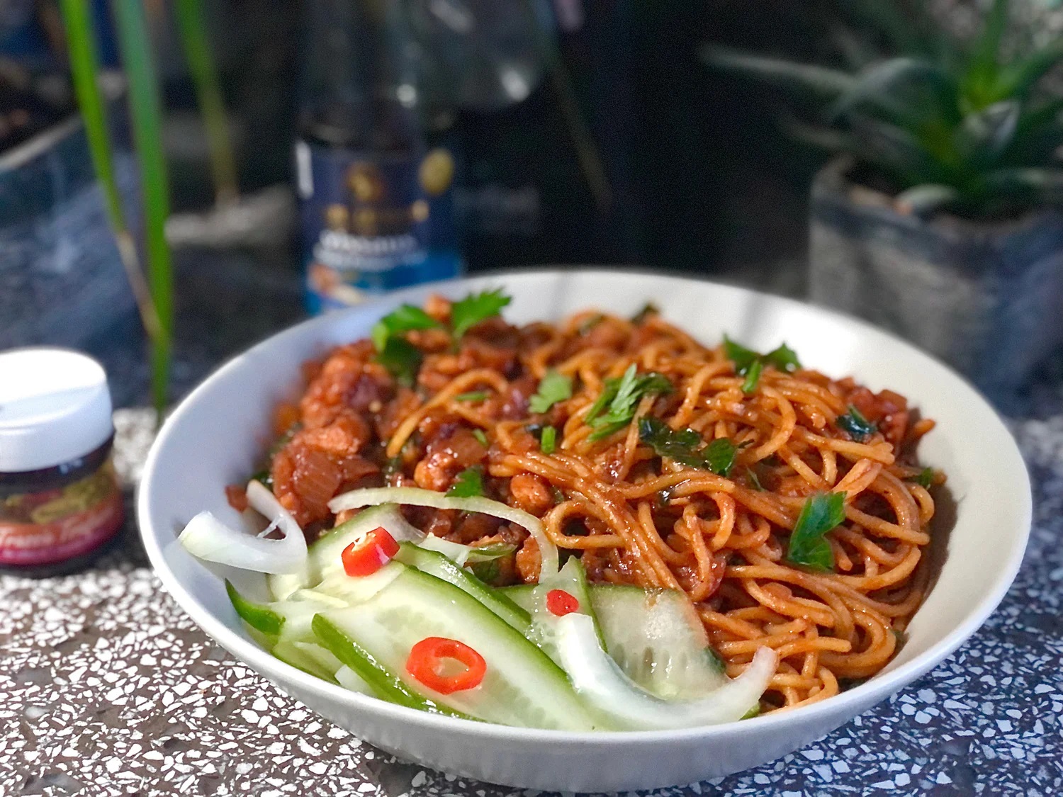Bami khas Suriname.