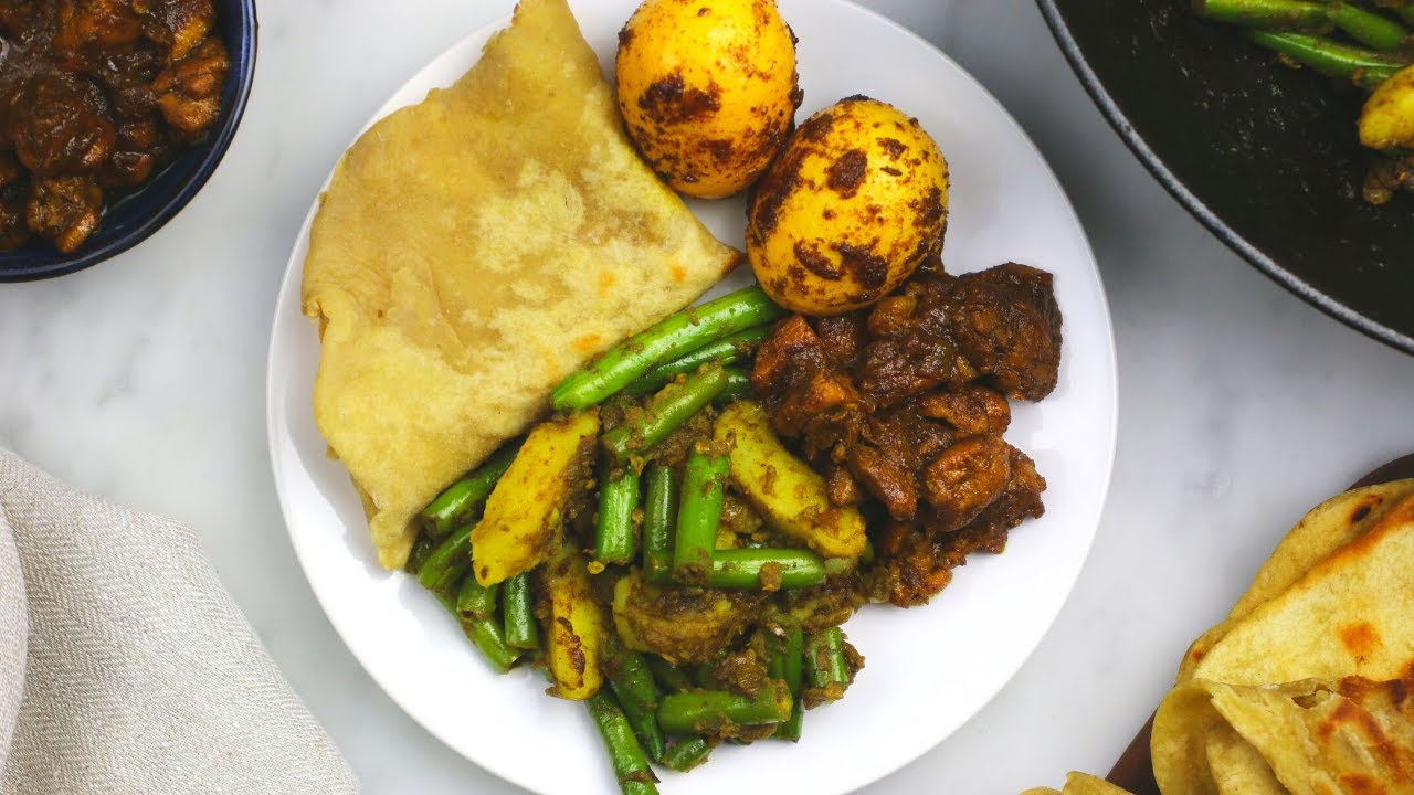 Roti khas Suriname.