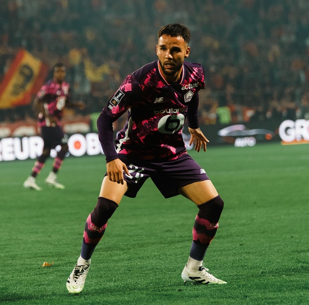 Calvin Verdonk berseragam Losc Lille.
