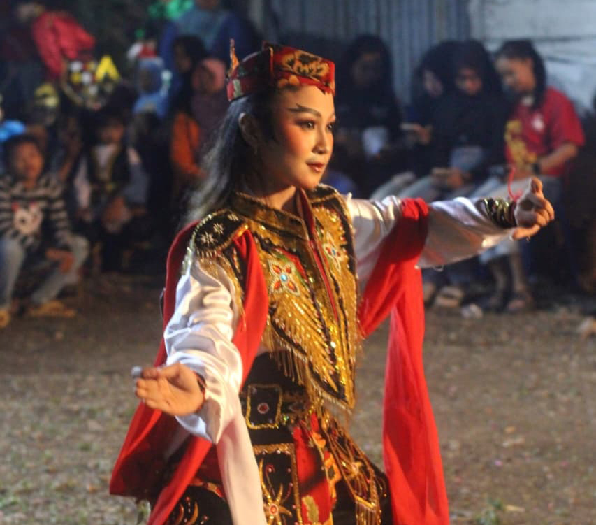 SENI: Pertunjukan seni tradisional jaranan di Desa/Kecamatan Dander.
