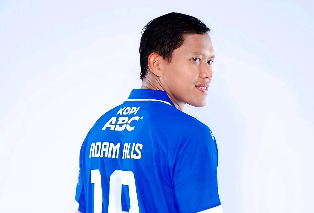 Adam Alis, gelandang senior milik Persib Bandung.