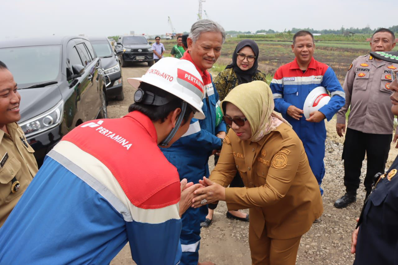 MINTA TENANG: Wakil Bupati Blora, Sri Setyorini meminta masyarakat Blora tenang dan tidak terpengaruh informasi tak jelas terkait eksplorasi di Kradenan, Blora
