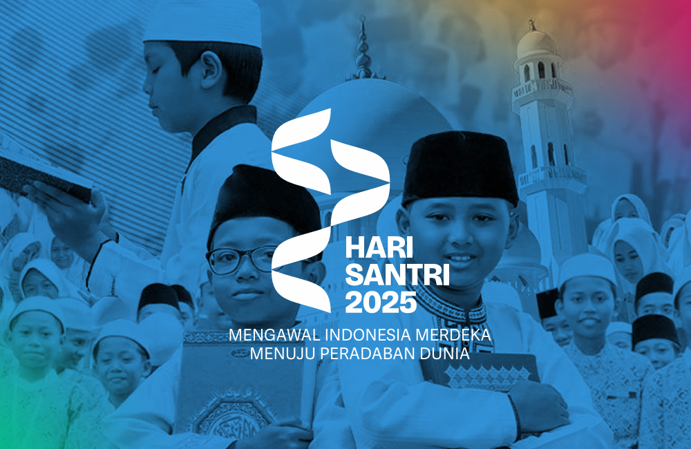 Download logo hari santri 2025.