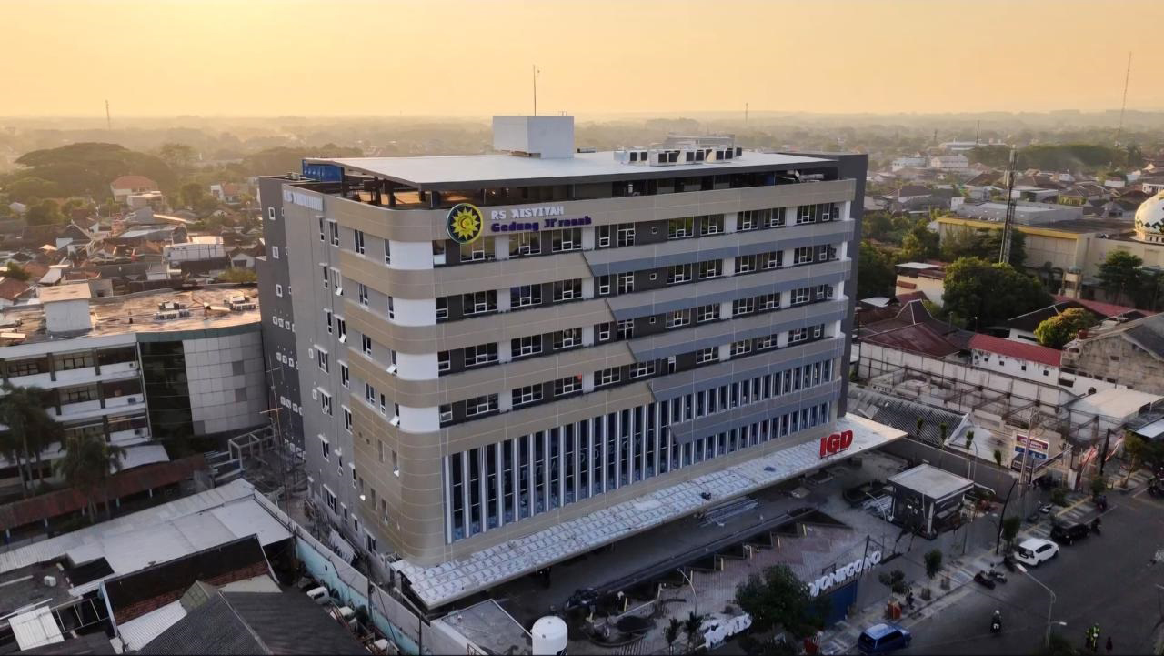 SIAP DIRESMIKAN: RSA Bojonegoro akan menggelar peresmian Gedung Jikronah Sabtu (11/10), rencananya dihadiri Ketua Umum Pimpinan Pusat Muhammadiyah Prof. Dr. Haedar Nashir.