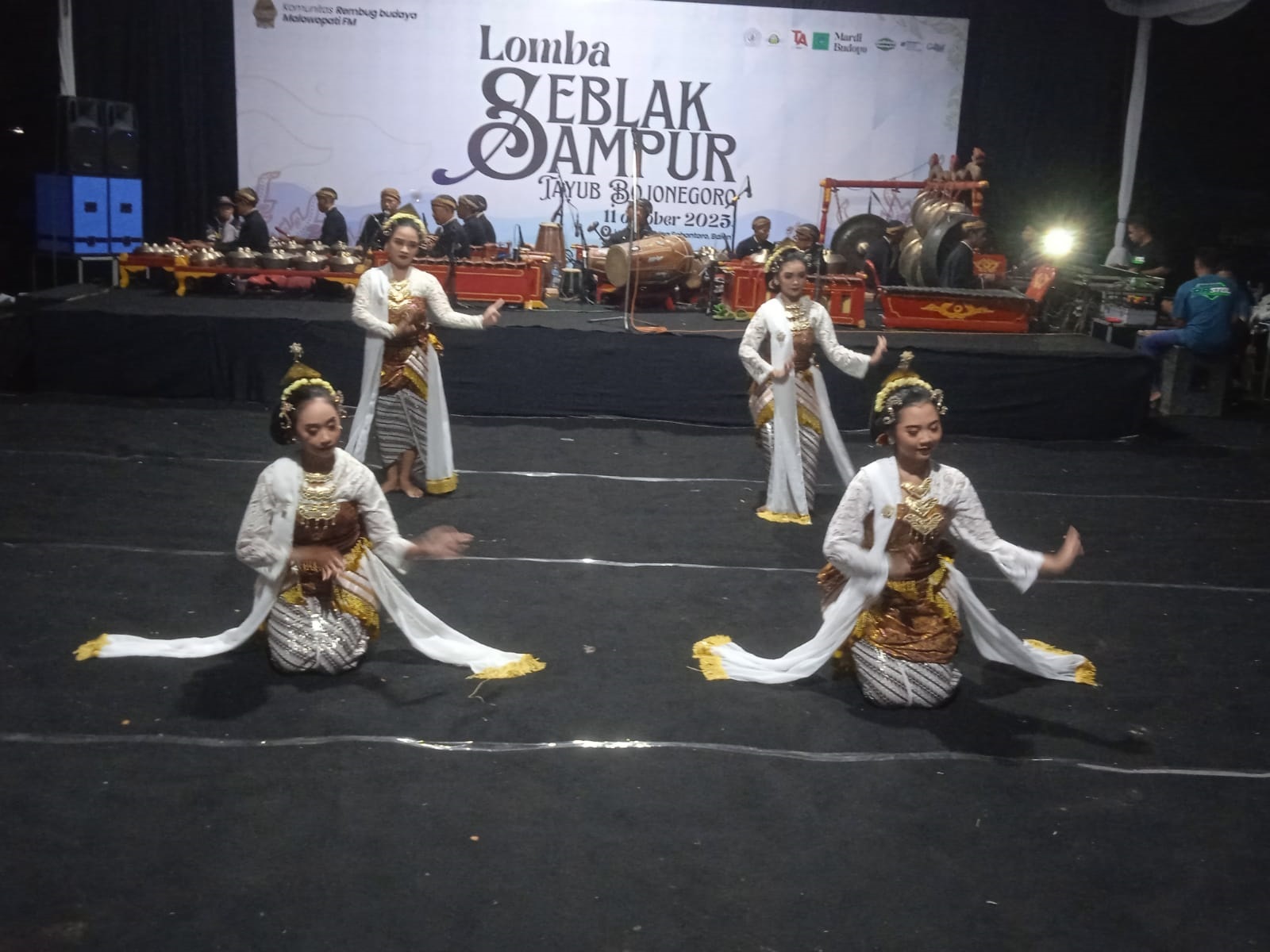 TAYUB: Kegiatan Seblak Sampur Tayub Bojonegoro 2025 juga menjadi momentum memperingati Hari Jadi Bojonegoro ke-348 yang jatuh pada 20 Oktober.