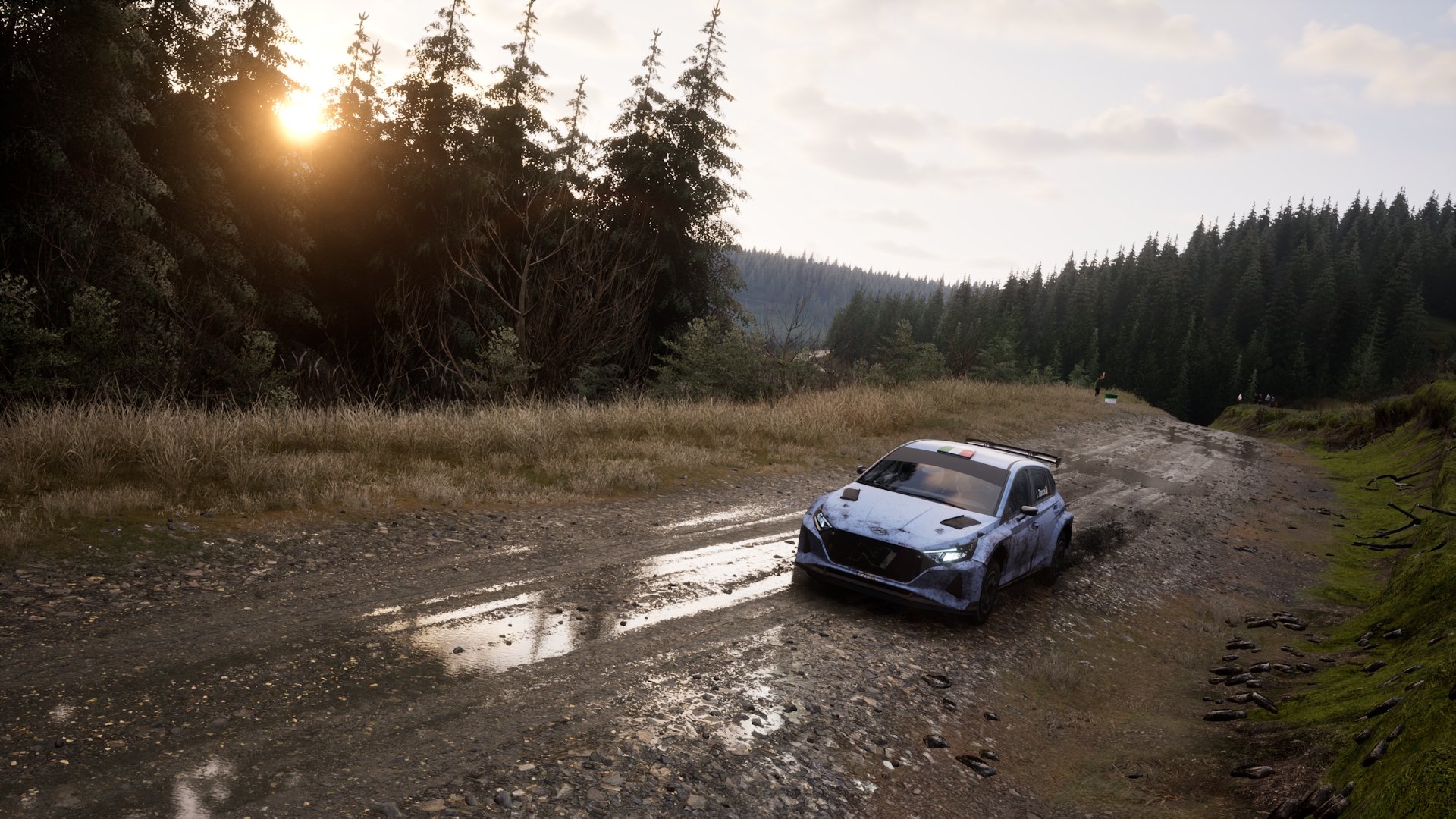 Para penggemar Assetto Corsa kini dapat berbasah ria dan melewati medan berat dari rumah sendiri. (Dok. Supernova Games)