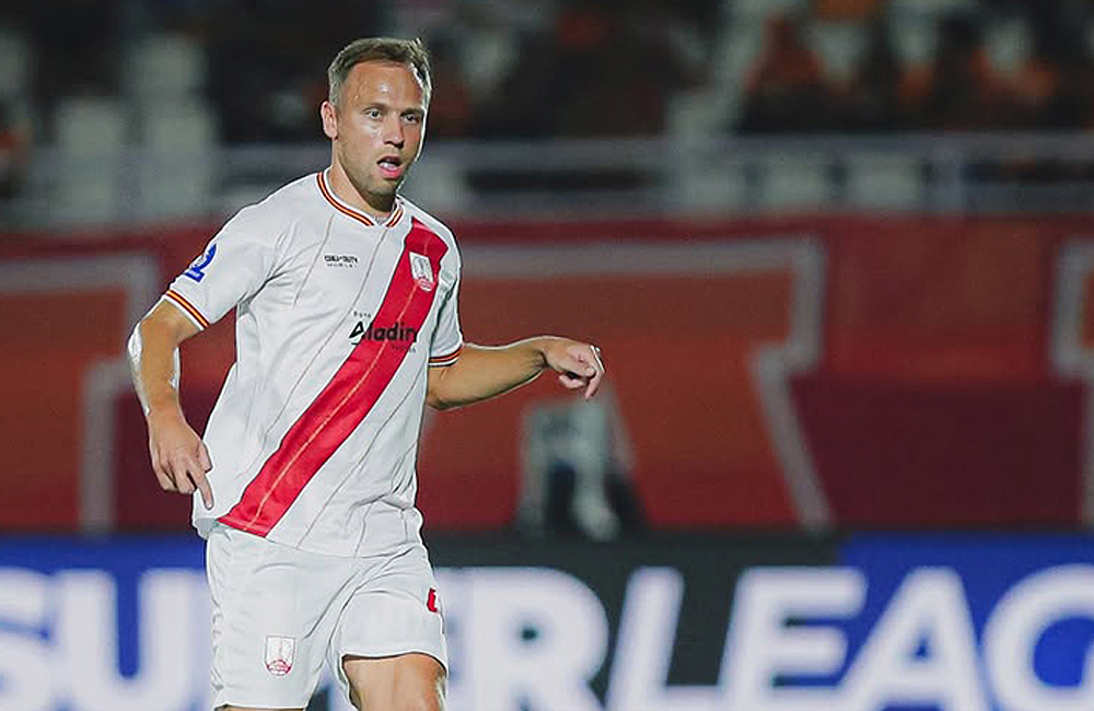 Xandro Schenk, siap raih hasil maksimal jelang Persis vs Malut United, Senin (20/10).