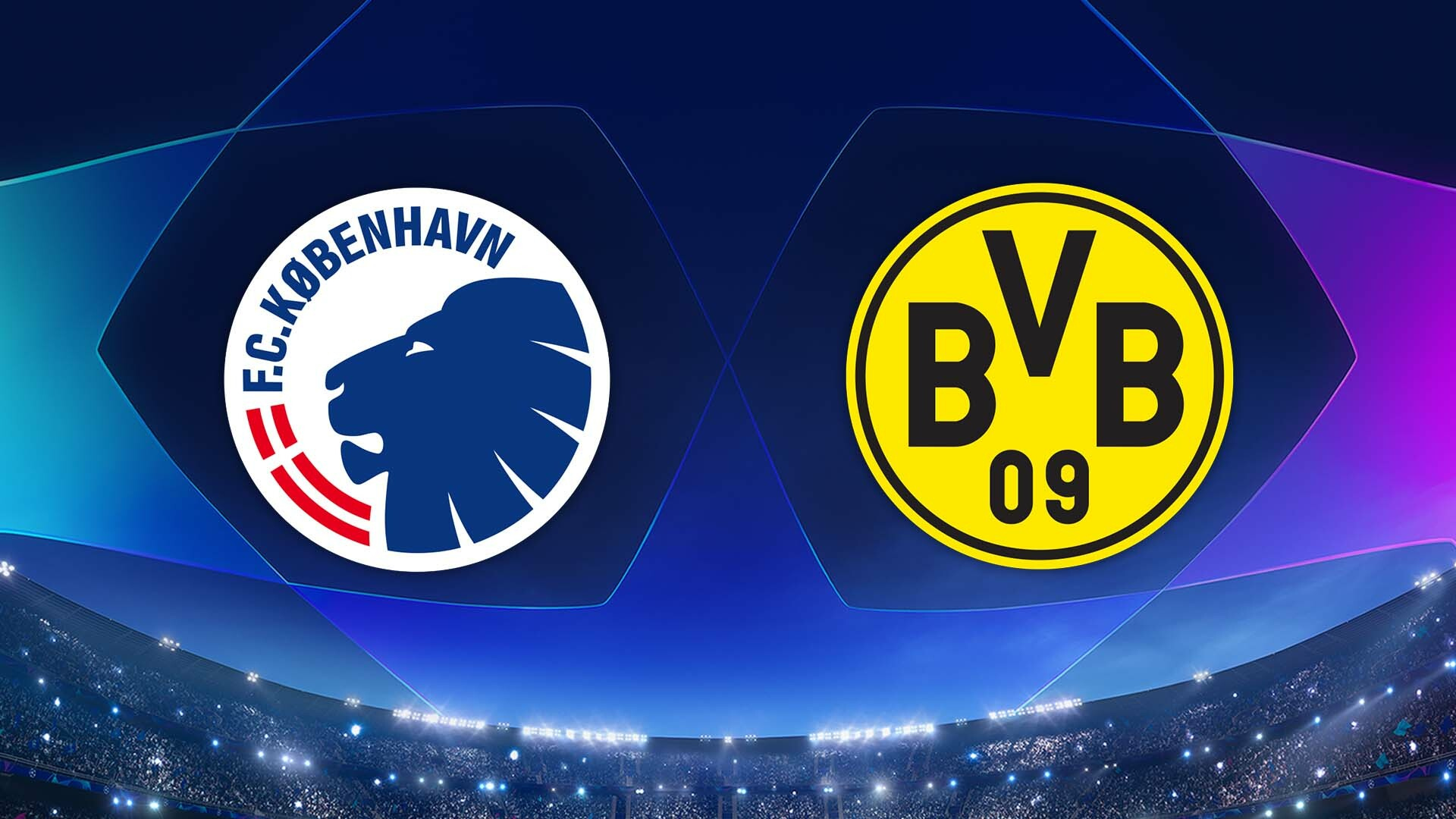LAGA UCL: FC Copenhagen vs Borussia Dortmund