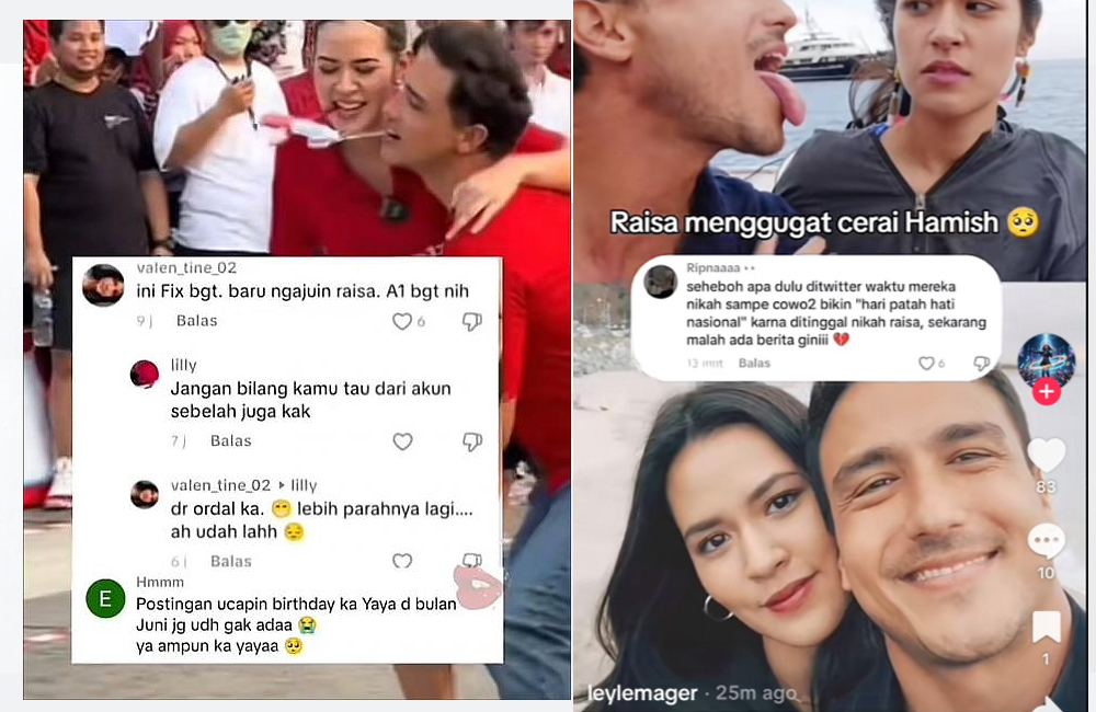 Beberapa gosip berseliweran di media sosial.