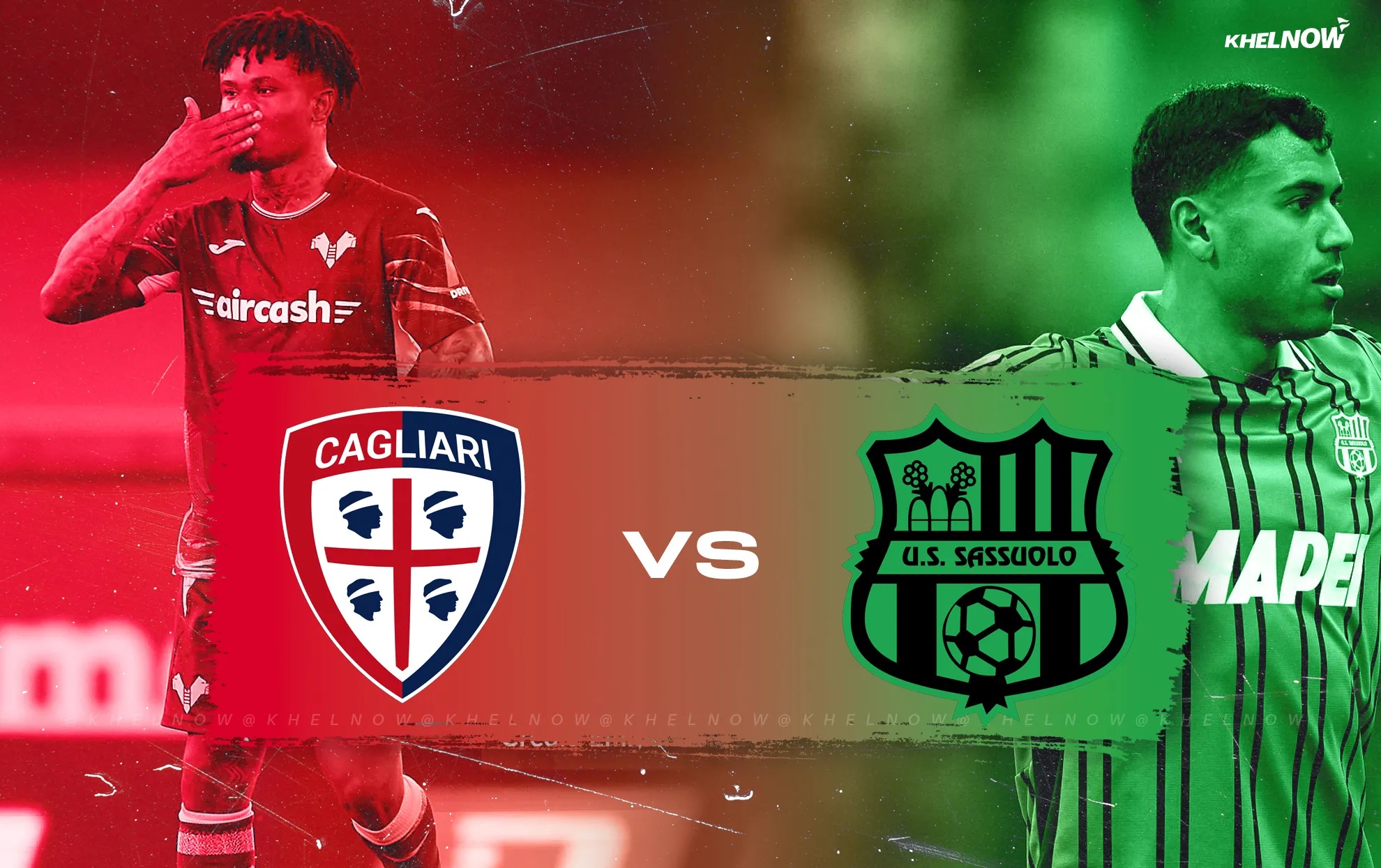 LAGA SERIE A: Cagliari vs Sassuolo