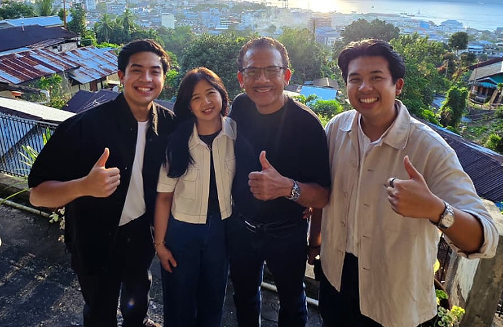 Foto keluarga Jerome Polin.