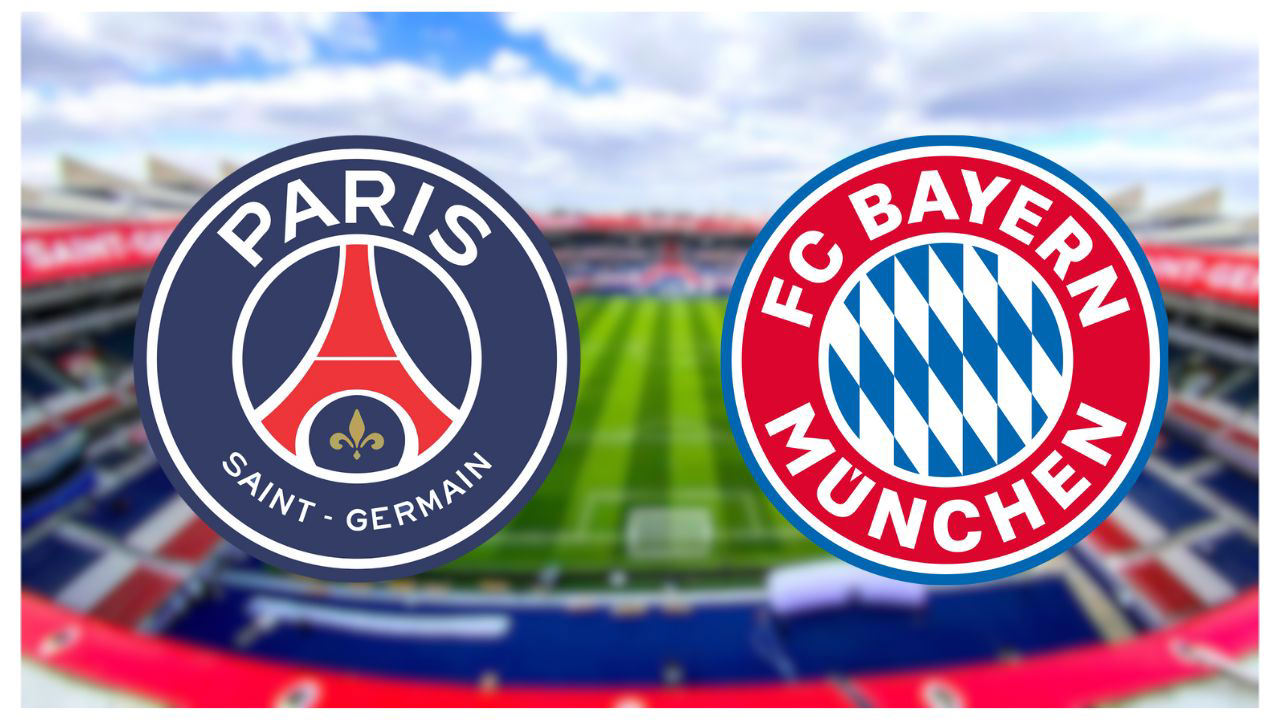LAGA UCL: Paris Saint-Germain vs Bayern Munich.