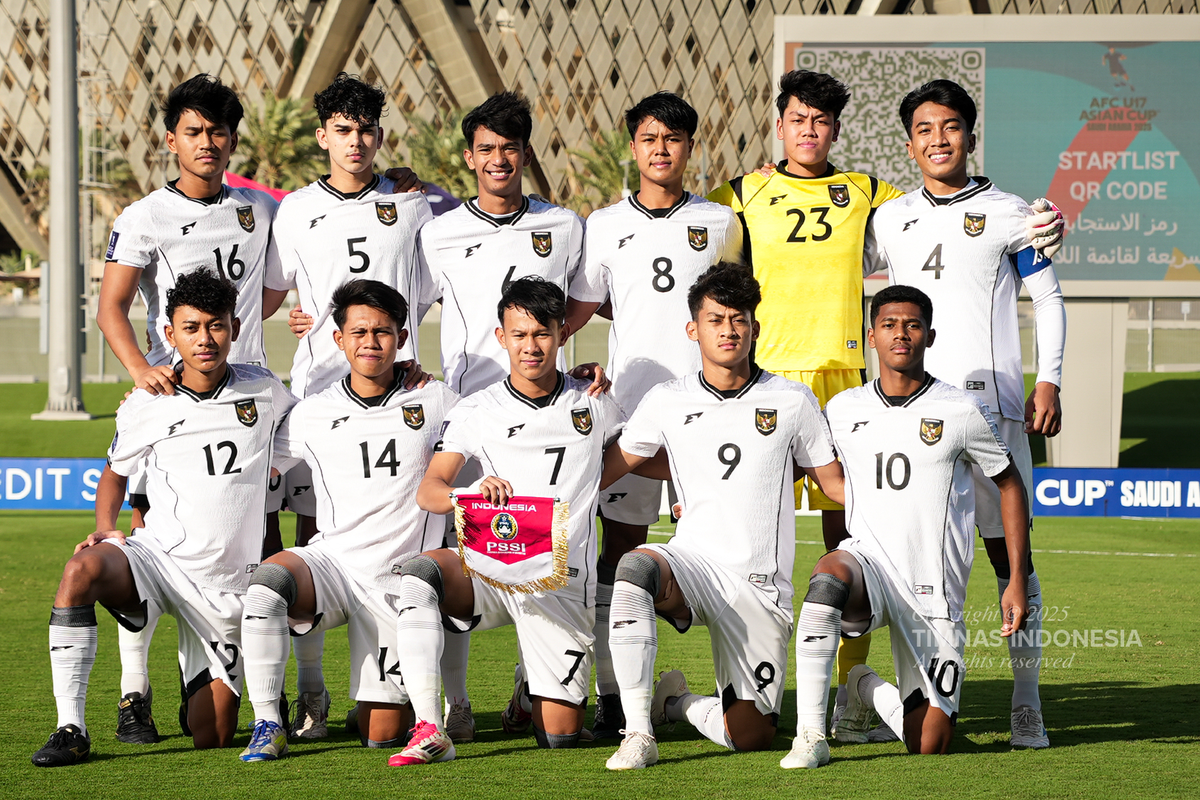 GARUDA MUDA: Skuad Timnas Indonesia U17 siap mengarungi Piala Dunia U17.