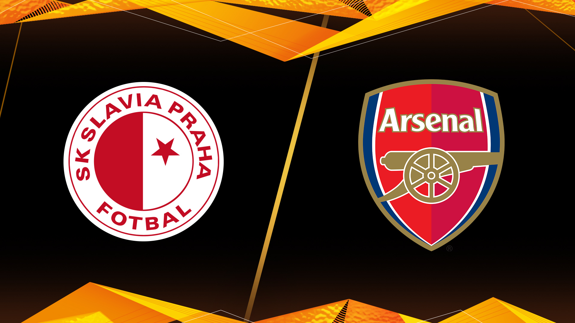 LAGA UCL: Slavia Praha vs Arsenal.