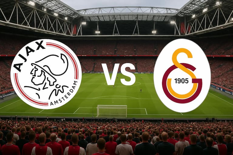LAGA UCL: Ajax vs Galatasaray.