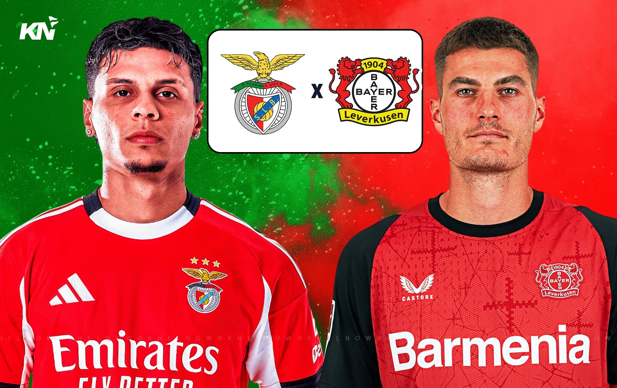 LAGA UCL: Benfica vs Bayer Leverkusen.