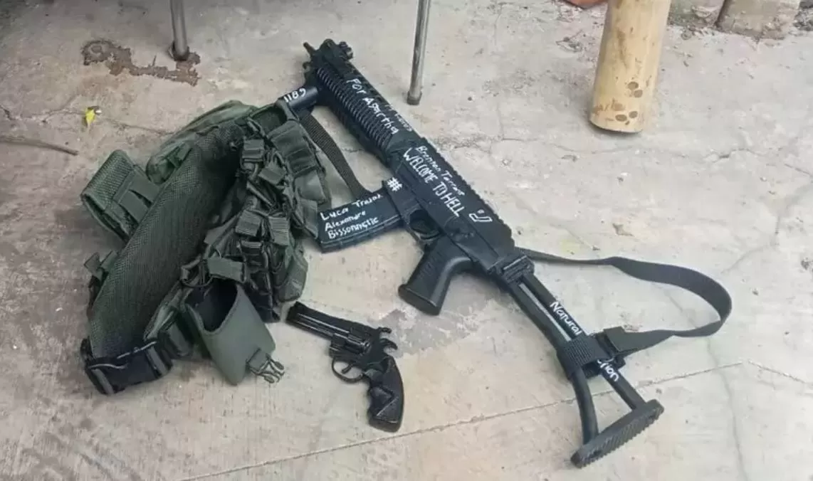 Penampakan senjata mainan yang diduga digunakan dalam peristiwa pengeboman SMAN 72 Jakarta (Dok. Istimewa/Instagram)