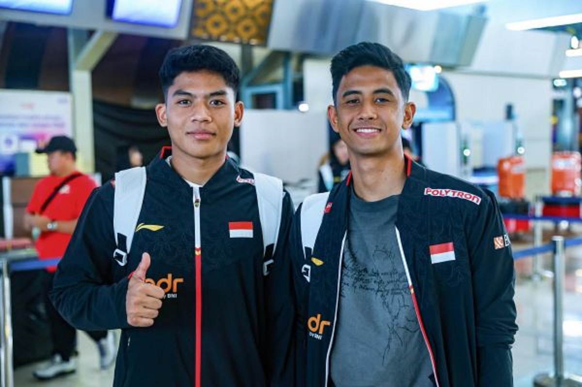 KUMAMOTO MASTERS 2025: Alwi Farhan (kanan) bersama Moh Zaki Ubaidillah (Ubed).