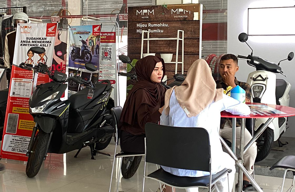MPM Motor Cabang Bojonegoro.
