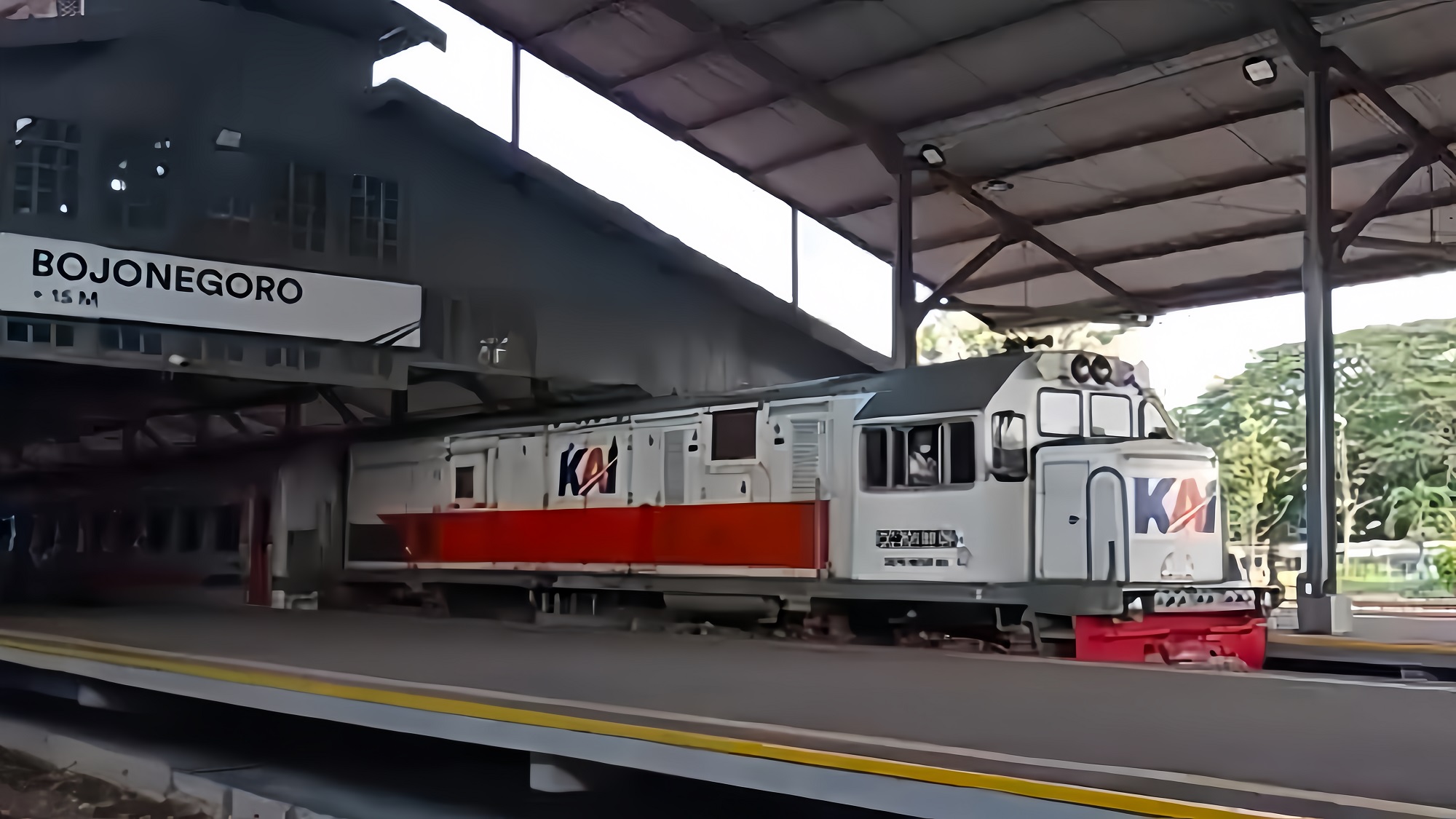 Stasiun Bojonegoro.