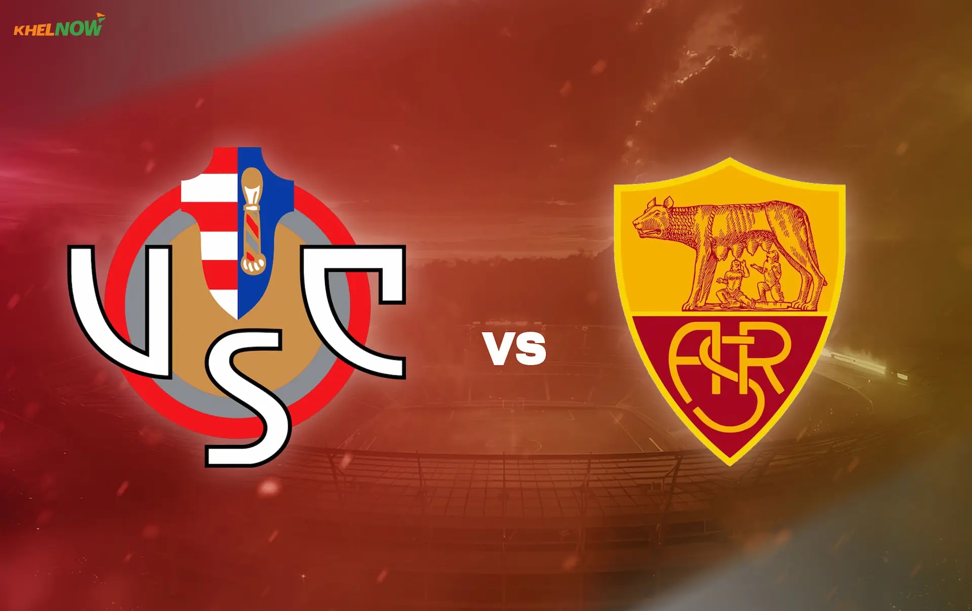 LAGA SERIE A: Cremonese vs AS Roma.
