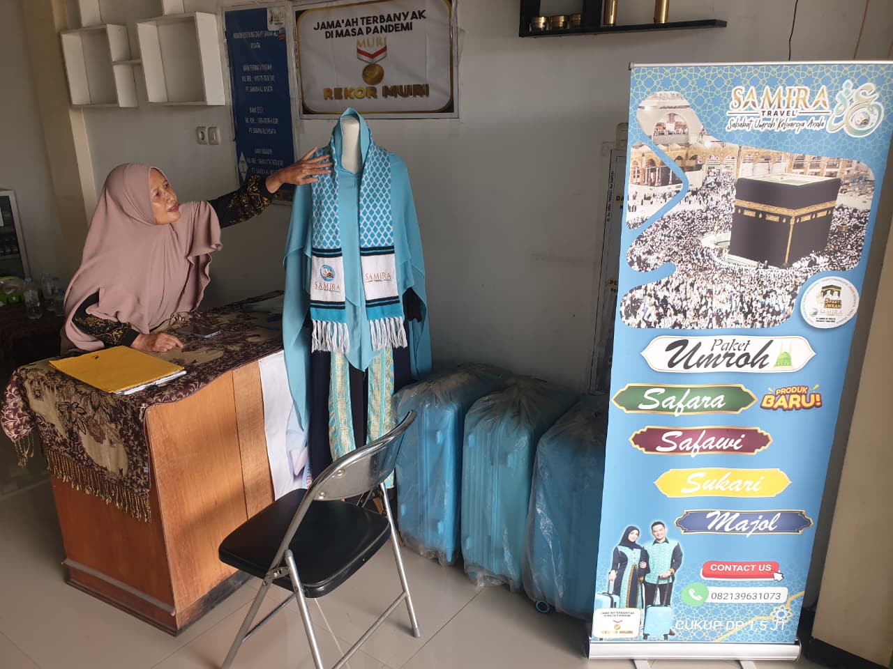 TRAVEL UMRAH: Jasa travel umrah di Bojonegoro masih dicari, meski kini pemerintah telah melegalkan umrah mandiri.