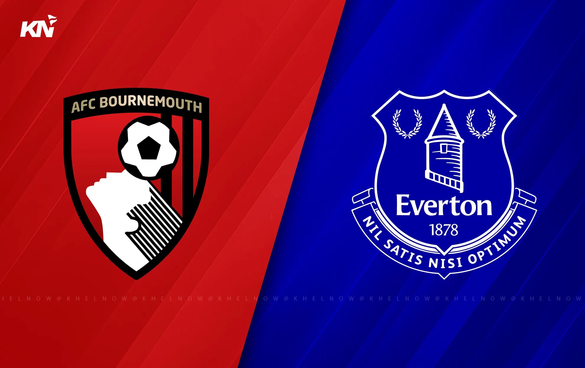 LAGA EPL: Bournemouth vs Everton.