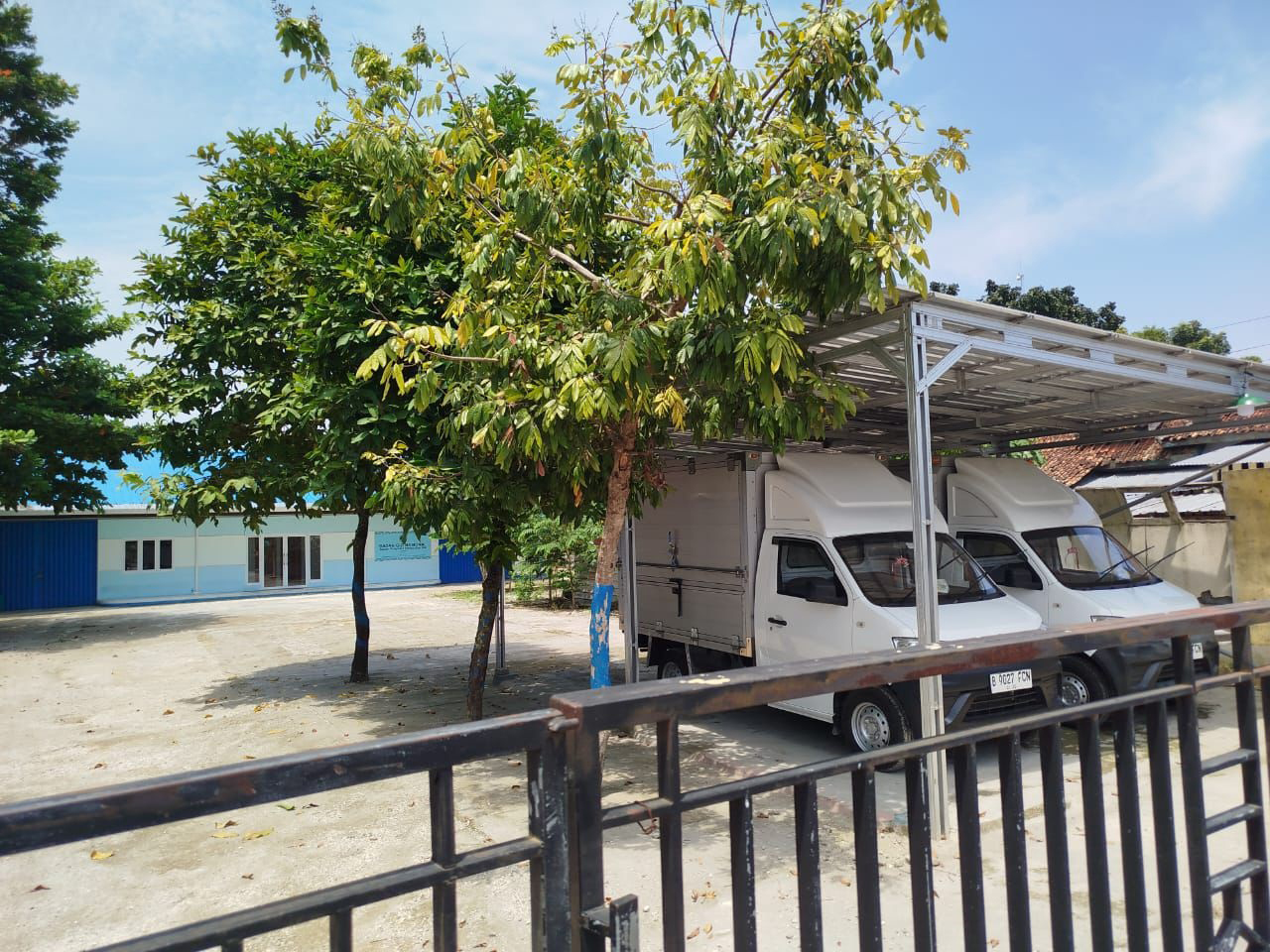 LENGANG: Kondisi dapur MBG Kridosono yang mulai berhenti beroperasi sejak awal minggu lalu.