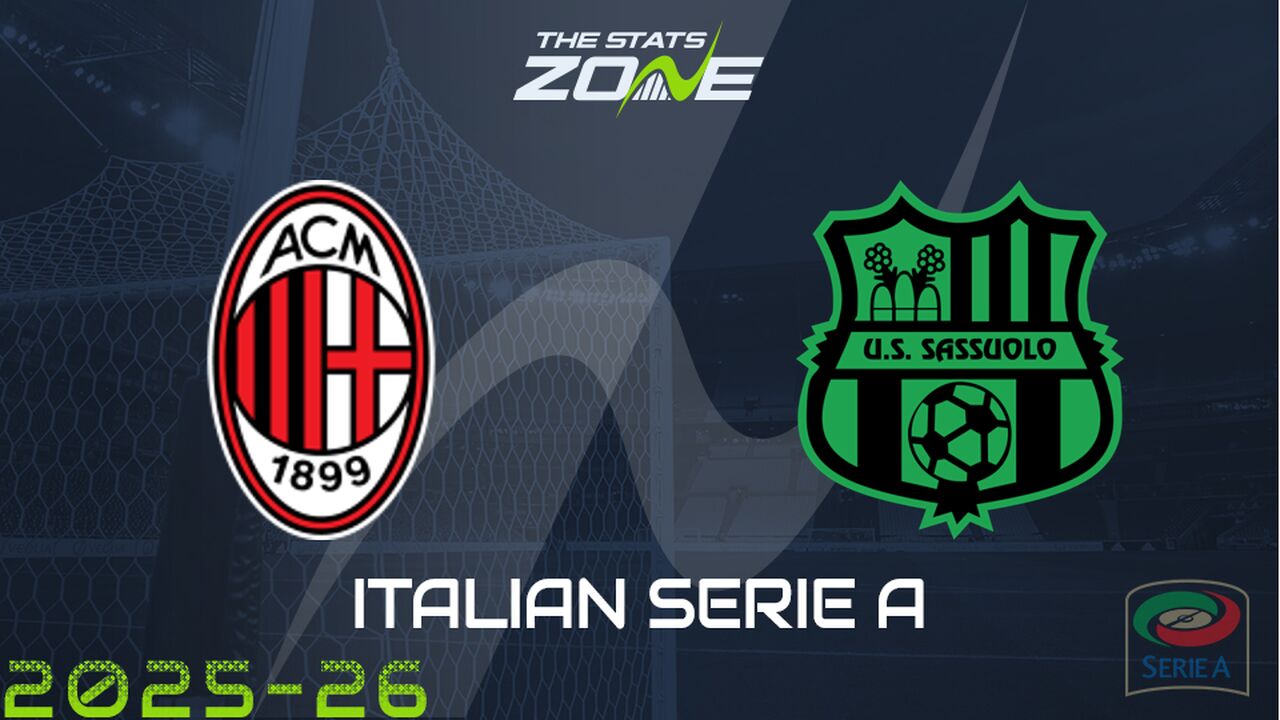 SERIE A ITALIA: AC Milan vs Sassuolo.