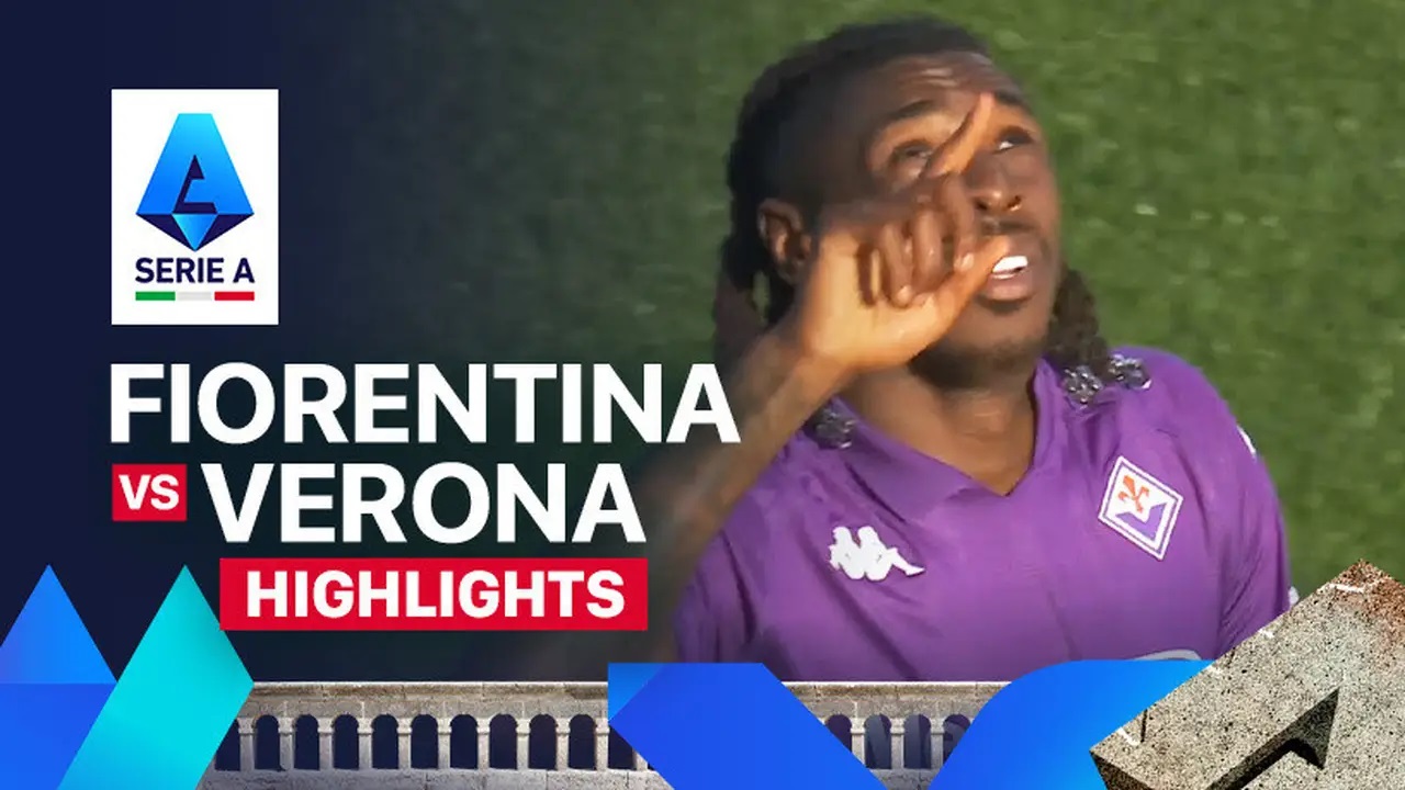 SERIE A ITALIA: Fiorentina vs Verona.