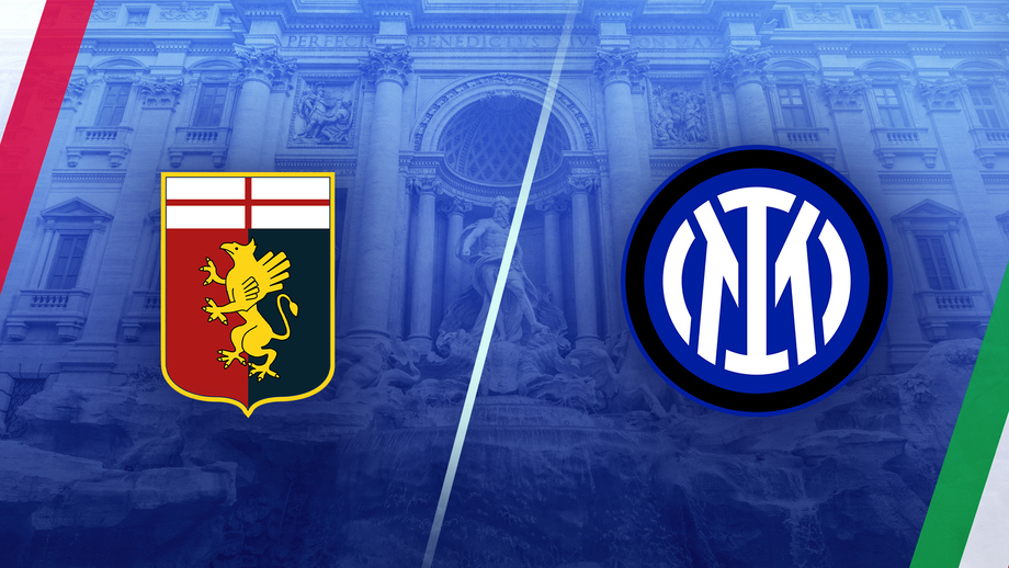 SERIE A ITALIA: Genoa vs Inter Milan.