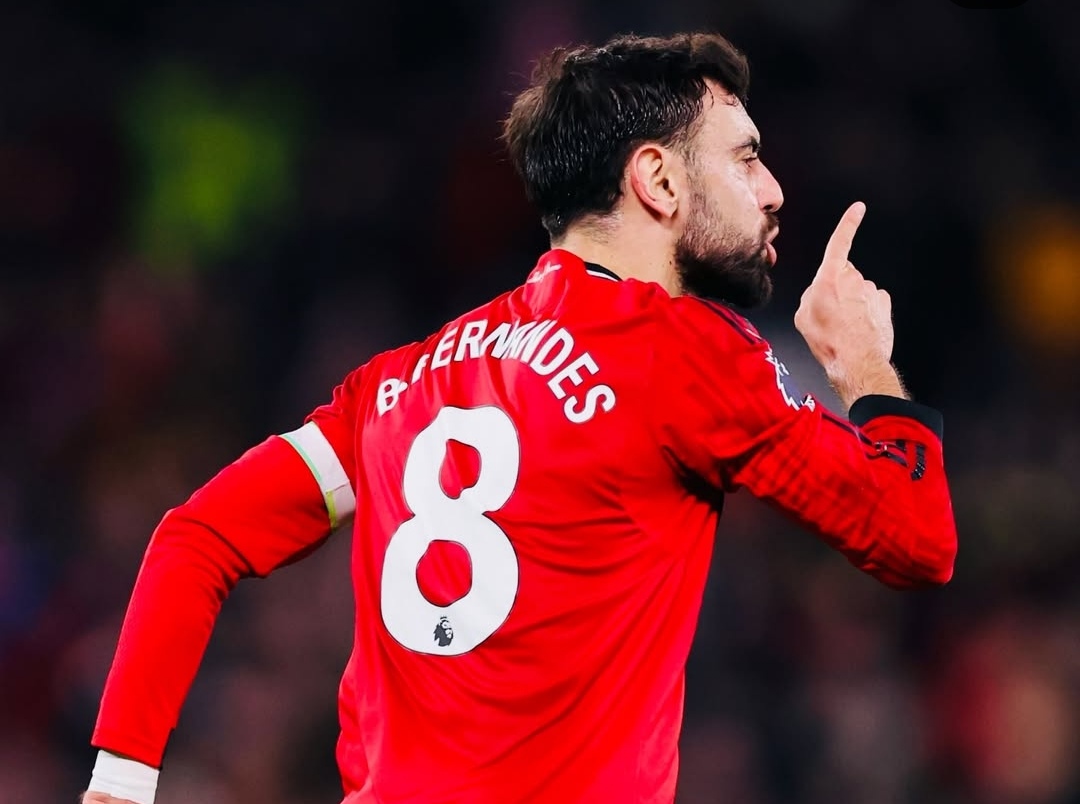 Bruno Fernandes, Manchester United ditahan imbang AFC Bournemouth di Old Trafford.