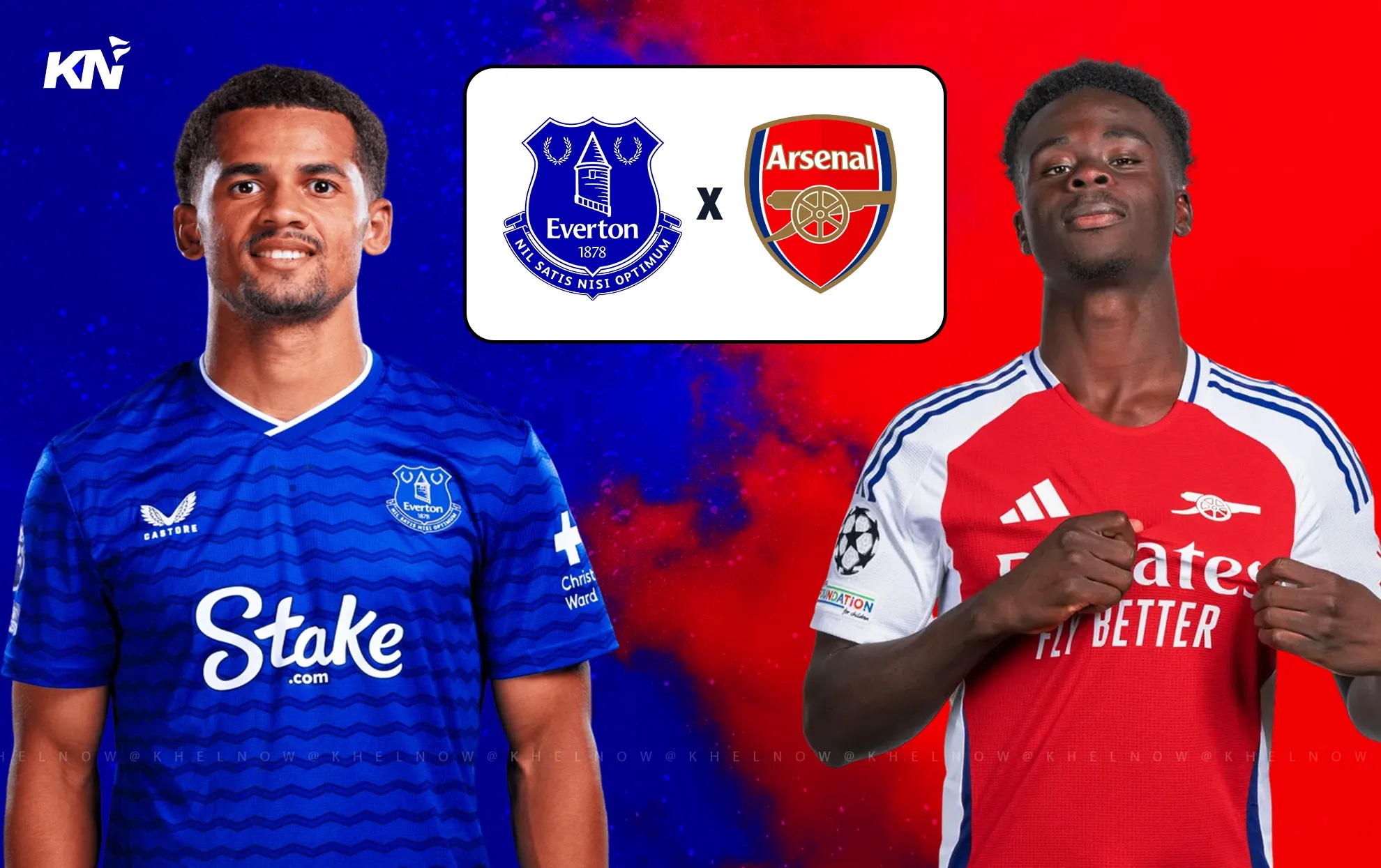LAGA EPL: Everton vs Arsenal.