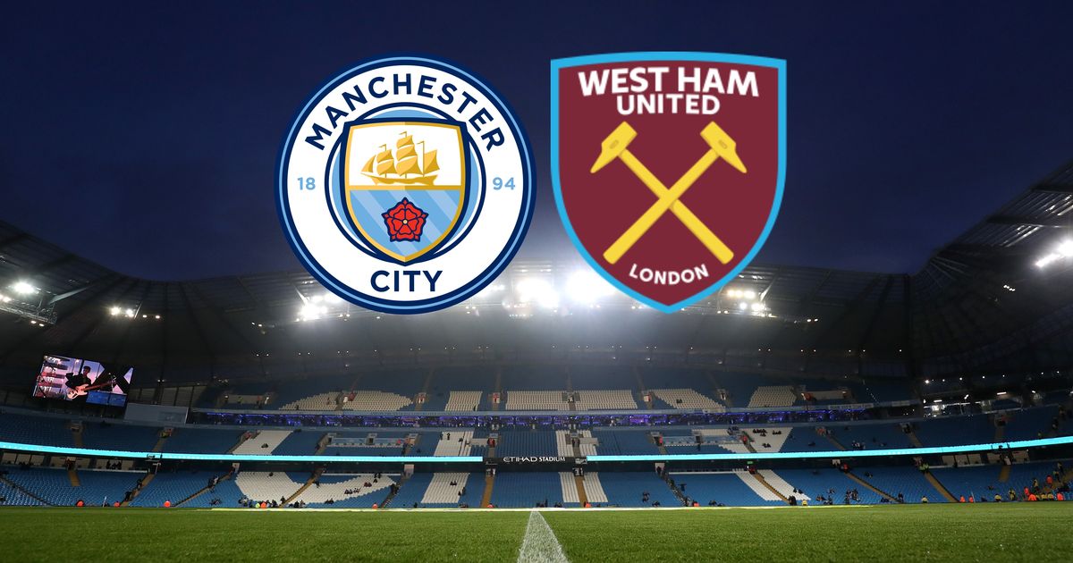 LAGA EPL: Manchester City vs West Ham United.