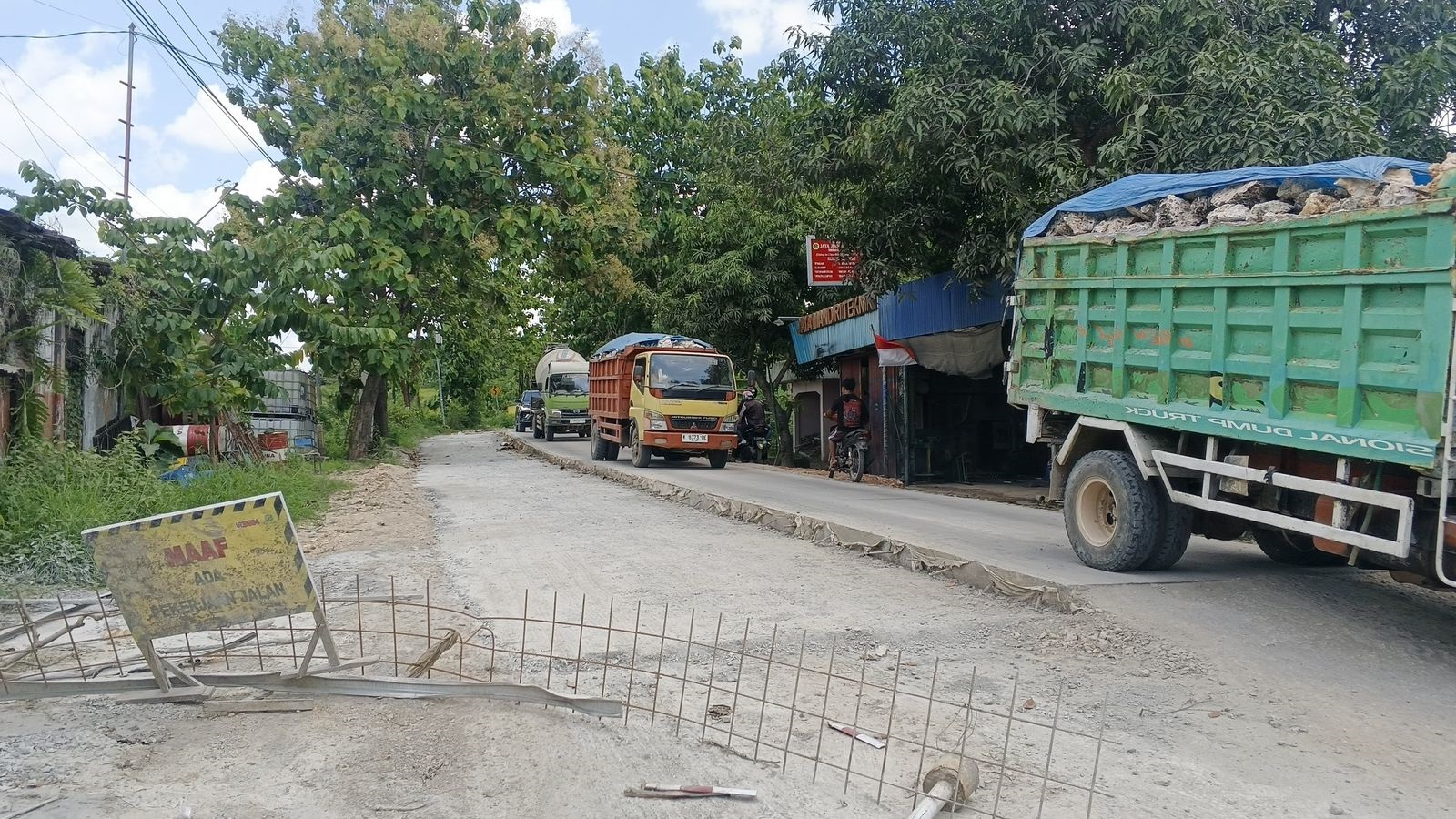 JADI PERHATIAN: Sejumlah proyek yang melebihi tenggat waktu bakal dikenai denda.